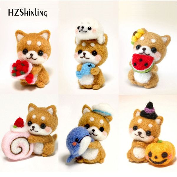 girls naughty cute dog pets handmade toy doll felt poked kitting non-finished diy wool felting package
girls naughty cute dog pets handmade toy doll felt poked kitting non-finished diy wool felting package