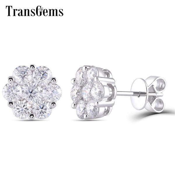transgems solid 18k 750 white gold 1.60 ctw f color clear moissanite diamond stud earrings flower shaped push back for women y200620, Golden;silver
transgems solid 18k 750 white gold 1.60 ctw f color clear moissanite diamond stud earrings flower shaped push back for women y200620, Golden;silver