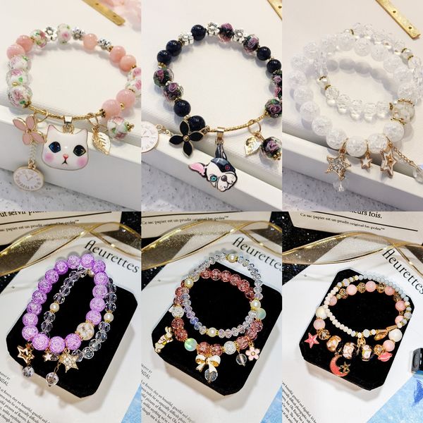 korean versatile jewelry crystal crystal baipaisen sister boudoir female jewelry bracelet personality bracelet lu8jd, Golden;silver
korean versatile jewelry crystal crystal baipaisen sister boudoir female jewelry bracelet personality bracelet lu8jd, Golden;silver