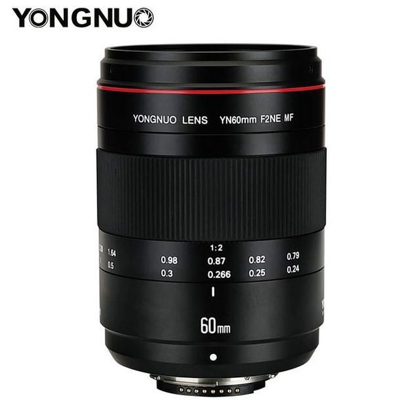 yongnuo yn60mm f2ne mf 0.234m macro lens manual focus with distance indicator for nikon d7500 d810 d800 d5 camera
yongnuo yn60mm f2ne mf 0.234m macro lens manual focus with distance indicator for nikon d7500 d810 d800 d5 camera