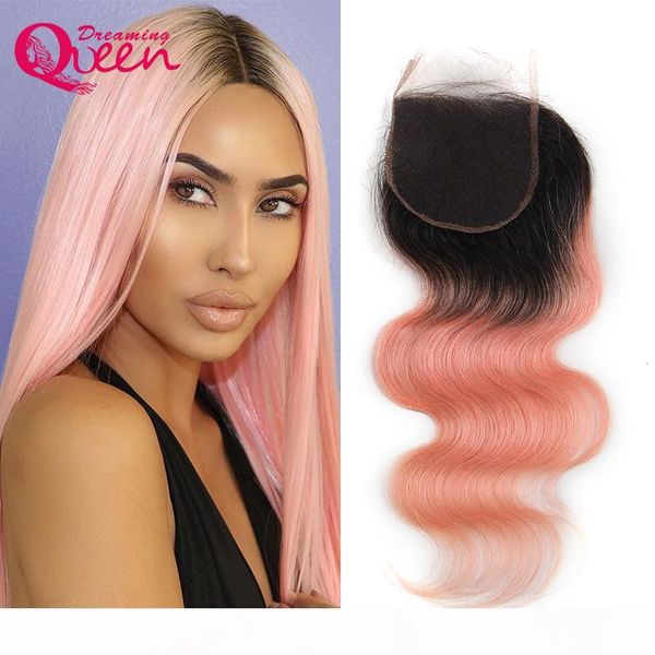 1b pink body wave lace closure ombre бразильских человеческие волосы розового 4x4 затворы virgin человеческих волосы сновидение королев воло, Black
1b pink body wave lace closure ombre бразильских человеческие волосы розового 4x4 затворы virgin человеческих волосы сновидение королев воло, Black