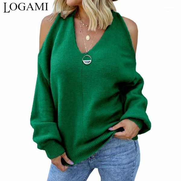 logami v neck off shoulder pullover women long sleeve backless sweaters autumn jumper1, White;black
logami v neck off shoulder pullover women long sleeve backless sweaters autumn jumper1, White;black