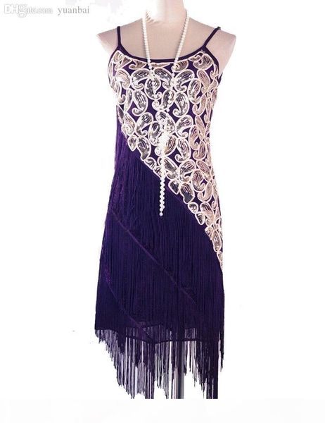 wholesale-women's 1920s paisley art deco sequin tassel double side glam party gatsby flapper dress six color three size, Black;gray
wholesale-women's 1920s paisley art deco sequin tassel double side glam party gatsby flapper dress six color three size, Black;gray