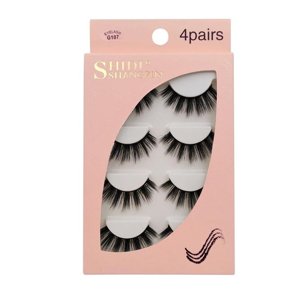 natrual long 3d mink false eyelashes 3/4 pairs makeup full strip lashes mink lashes fluffy faux cils soft for maquiagem makeups bbyaxf
natrual long 3d mink false eyelashes 3/4 pairs makeup full strip lashes mink lashes fluffy faux cils soft for maquiagem makeups bbyaxf