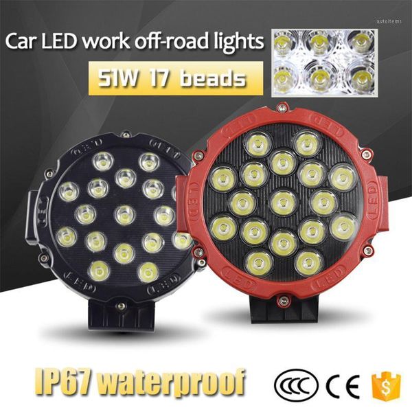 kongyide auto light 6000k work light led 51w off-road modified roof inspection car spotlight accessories for car1
kongyide auto light 6000k work light led 51w off-road modified roof inspection car spotlight accessories for car1