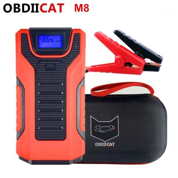 obdiicat-m8 car jump starter power bank 12v high capacity portable car starting battery m8 for gasoline&diesel1
obdiicat-m8 car jump starter power bank 12v high capacity portable car starting battery m8 for gasoline&diesel1