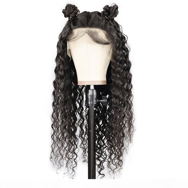 180% density curly 360 lace front wig peruvian remy hair natural color full lacewig with bleached knots, Black;brown
180% density curly 360 lace front wig peruvian remy hair natural color full lacewig with bleached knots, Black;brown