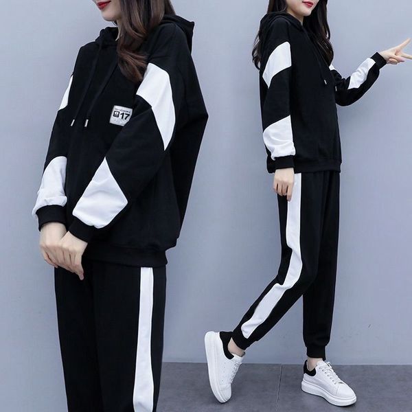 oversized women's clothes fall 2020 new style fat sister looks thin and age reduction fashionable sweater sweatertwo piece hooded sweat, Gray
oversized women's clothes fall 2020 new style fat sister looks thin and age reduction fashionable sweater sweatertwo piece hooded sweat, Gray