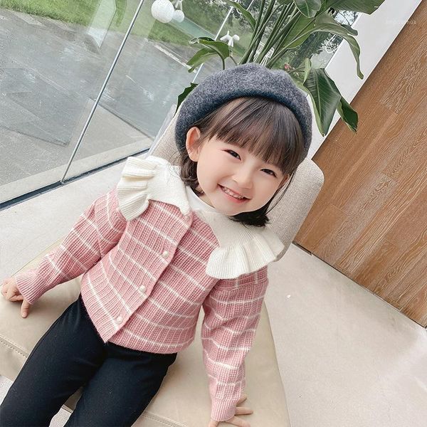 children infant baby girls knitted outfits stripes ruffle long sleeves toddler autumn clothes single-breasted sweater cardigan1, Blue
children infant baby girls knitted outfits stripes ruffle long sleeves toddler autumn clothes single-breasted sweater cardigan1, Blue