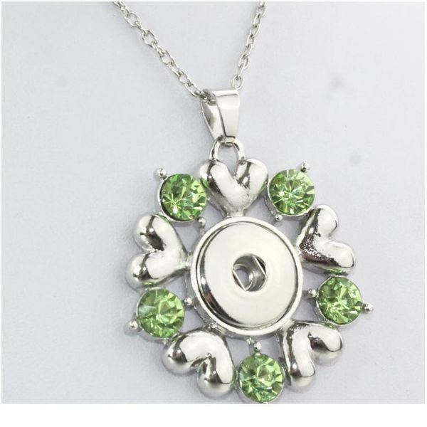 4 colors 2016 snap button jewelry heart crystal pendant &necklace n248 (fit 18mm snaps) charm necklace jllwms, Silver
4 colors 2016 snap button jewelry heart crystal pendant &necklace n248 (fit 18mm snaps) charm necklace jllwms, Silver