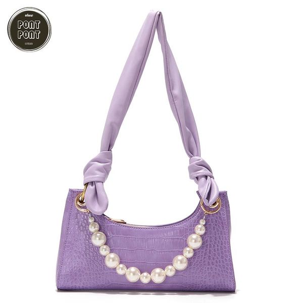 ladies new chic handbag pearl shoulder strap bag for women crocodile pu leather female designer baguette sac a main femme bolsas
ladies new chic handbag pearl shoulder strap bag for women crocodile pu leather female designer baguette sac a main femme bolsas