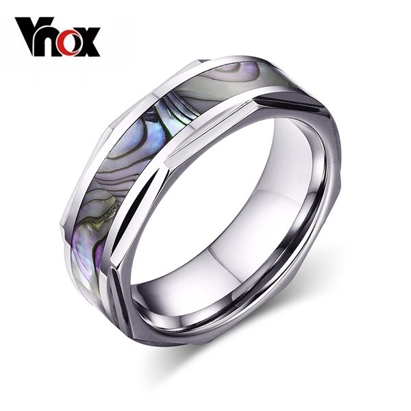 vnox real tungsten carbide ring natural shell men wedding jewelry not ccratch 1004 q1209, Golden;silver
vnox real tungsten carbide ring natural shell men wedding jewelry not ccratch 1004 q1209, Golden;silver