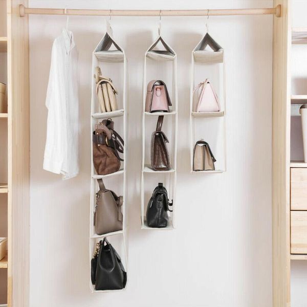 storage bags 2/3/4 layers folding hanging handbag organizer sundry shoe bag for close home supplies closet
storage bags 2/3/4 layers folding hanging handbag organizer sundry shoe bag for close home supplies closet