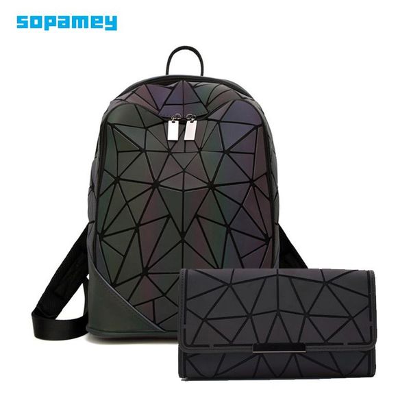 backpack luxury women backpacks luminous geometric for teenage travel school bag multi-functional fashion shoulder bags
backpack luxury women backpacks luminous geometric for teenage travel school bag multi-functional fashion shoulder bags