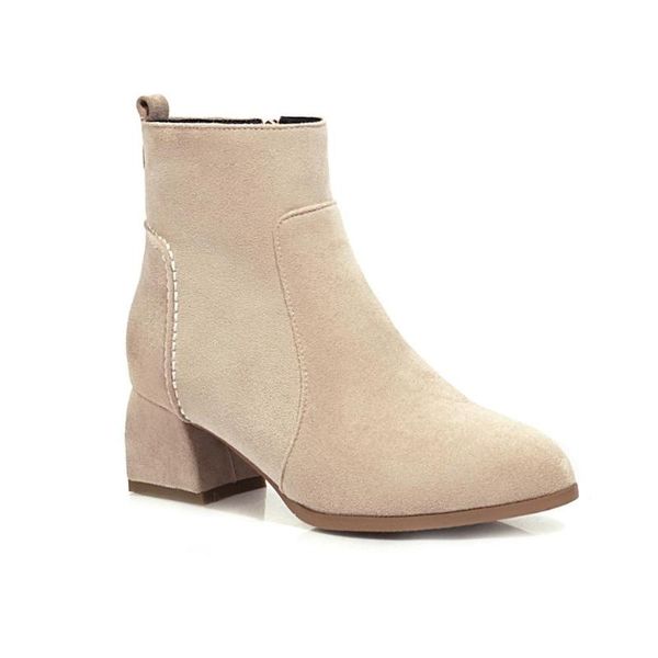lady boots boots-women autumn shoes round toe luxury designer winter footwear 2020 rubber mid calf low fashion med, Black
lady boots boots-women autumn shoes round toe luxury designer winter footwear 2020 rubber mid calf low fashion med, Black