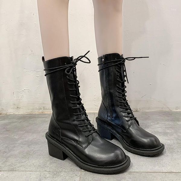 boots women shoes winter riding warm square heel woman pumps female pu leather lace up high 2021 botas mujer1, Black
boots women shoes winter riding warm square heel woman pumps female pu leather lace up high 2021 botas mujer1, Black
