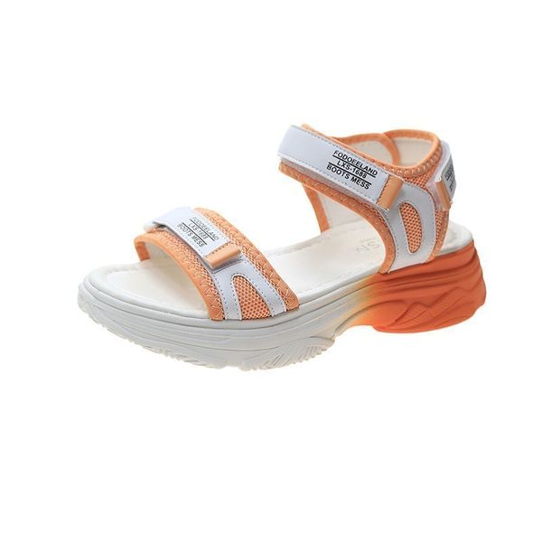 2021 new you'll see women's buckles orange blue design soft and comfortable female thick soles mujer sandals z5e5, Black
2021 new you'll see women's buckles orange blue design soft and comfortable female thick soles mujer sandals z5e5, Black