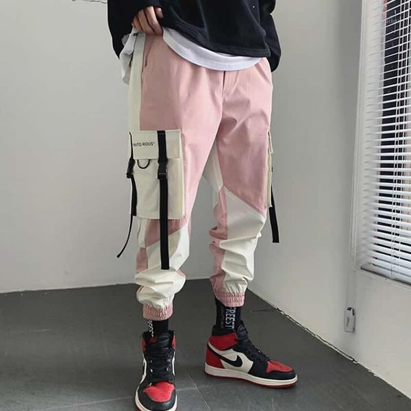 men hip hop belt cargo pants 2020 man patchwork pockets streetwear joggers pants men designer harem1, Black
men hip hop belt cargo pants 2020 man patchwork pockets streetwear joggers pants men designer harem1, Black