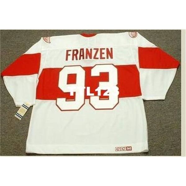 121 #93 johan franzen detroit red wings 1920's ccm vintage hockey jersey or custom any name or number retro jersey, Black
121 #93 johan franzen detroit red wings 1920's ccm vintage hockey jersey or custom any name or number retro jersey, Black