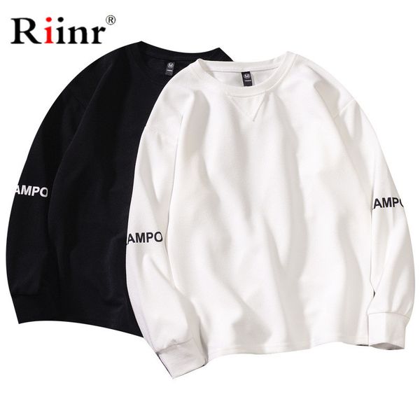 riinr brand men fashion sweatshirt street letter printing men's pullover jogger cotton simple style hoodies male casual 1019, Black
riinr brand men fashion sweatshirt street letter printing men's pullover jogger cotton simple style hoodies male casual 1019, Black