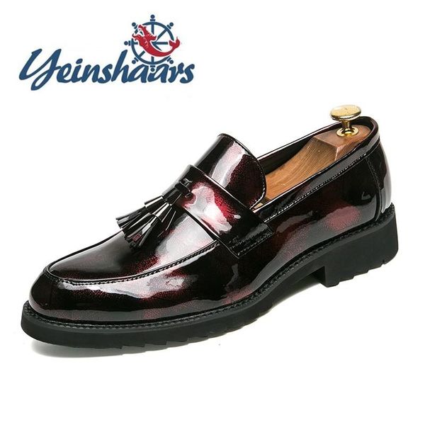 mens shoes casual slip on formal shoes business office wedding men fashion platform tassel non-slip leather, Black
mens shoes casual slip on formal shoes business office wedding men fashion platform tassel non-slip leather, Black