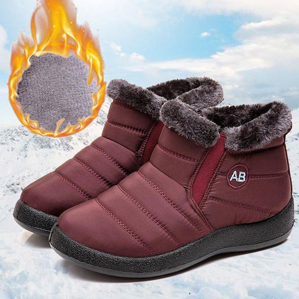 female snow boots winter warm solid shoes women non-slip short plush footwear ladies slip on soft comfortable casual indoor boot, Black
female snow boots winter warm solid shoes women non-slip short plush footwear ladies slip on soft comfortable casual indoor boot, Black