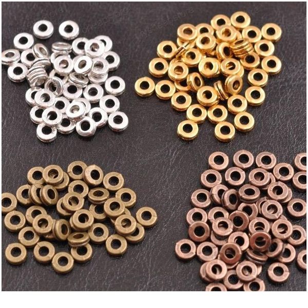 100pcs round tibetan silver diy beads for jewelry making metal charms spacer beads findings for brac jllxrk, Black
100pcs round tibetan silver diy beads for jewelry making metal charms spacer beads findings for brac jllxrk, Black