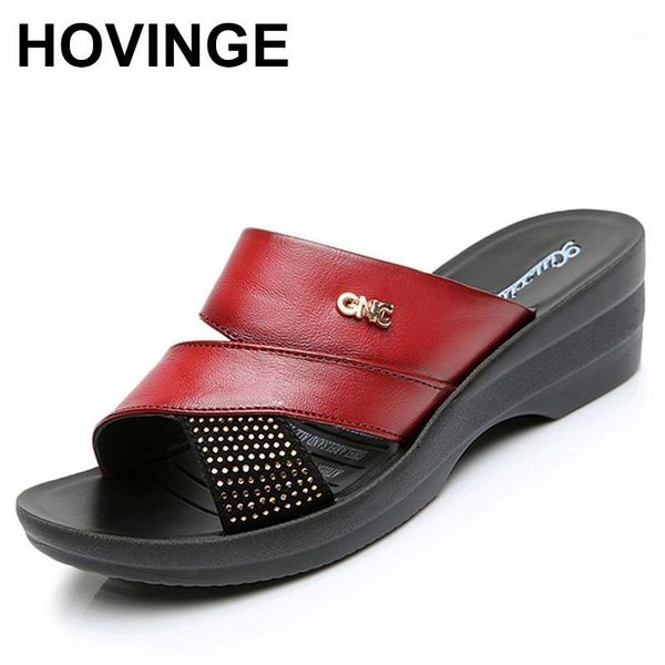 slippers hovinge fashion slides genuine leather women shoes 2021 novelty rhinestone wedges outside ladies big size1, Black
slippers hovinge fashion slides genuine leather women shoes 2021 novelty rhinestone wedges outside ladies big size1, Black