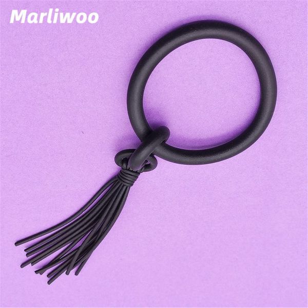 bangle marliwoo black tassel bangles rubber jewelry women charm fashion design gothic bracelets party accessories
bangle marliwoo black tassel bangles rubber jewelry women charm fashion design gothic bracelets party accessories