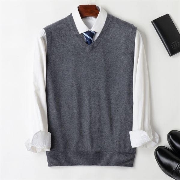 5xl 6xl 7xl 8xl 9xl men's vest autumn winter classic brand clothing business casual v-neck loose pullover sweater 201212, White;black
5xl 6xl 7xl 8xl 9xl men's vest autumn winter classic brand clothing business casual v-neck loose pullover sweater 201212, White;black