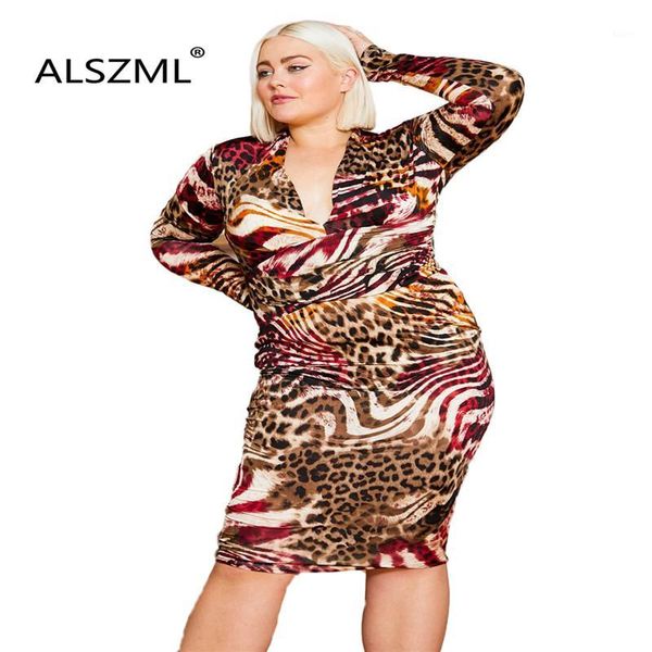 2020 cool women necessary leopard print v - neck long sleeves midi dress tight night club party lady fashion women dress1, Black;gray
2020 cool women necessary leopard print v - neck long sleeves midi dress tight night club party lady fashion women dress1, Black;gray