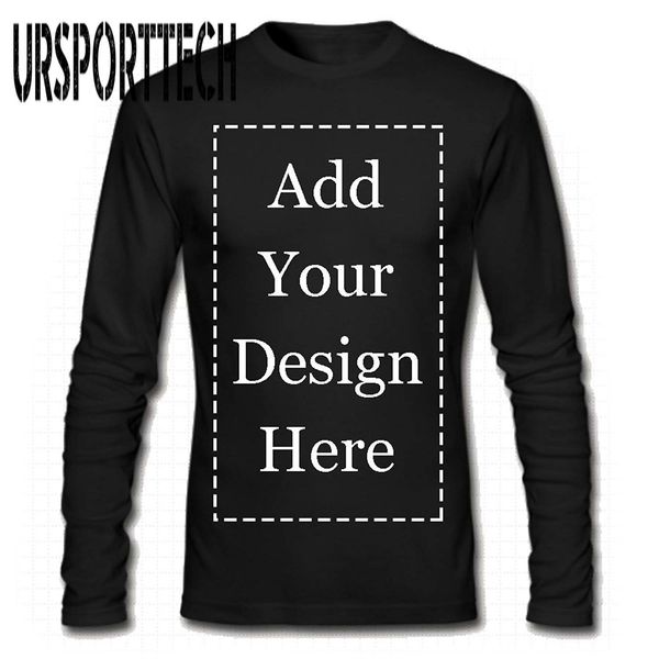 ursporttech brand custom men long sleeve t-shirt add your own text picture on your personalized customized tee 201004, White;black
ursporttech brand custom men long sleeve t-shirt add your own text picture on your personalized customized tee 201004, White;black