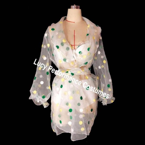 stage wear white see through wave point coat bikini set costume jazz dance costumes v-neck rave clothes gogo dancer, Black;red
stage wear white see through wave point coat bikini set costume jazz dance costumes v-neck rave clothes gogo dancer, Black;red