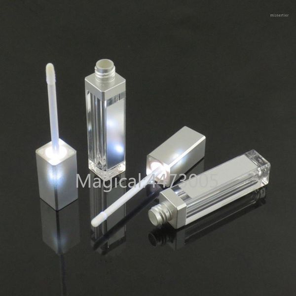 storage bottles & jars 7.5ml 5/10/20/30/50pcs square lip gloss tube empty bottle with led light mirror clear cosmetic containers makeup tool
storage bottles & jars 7.5ml 5/10/20/30/50pcs square lip gloss tube empty bottle with led light mirror clear cosmetic containers makeup tool