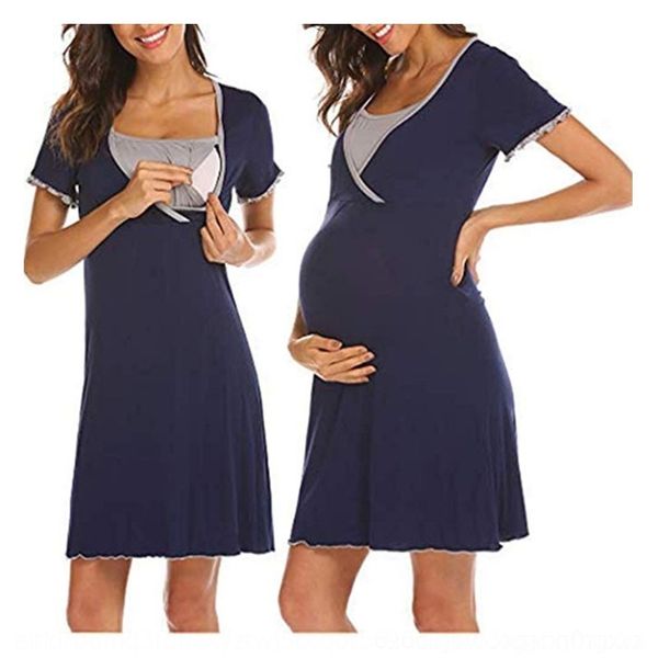 3fo7j 2019 fashion pregnant women sleeve dress short breastfeeding contrast color nursing pajamas stitching nursing pajamas kle1p, Black;gray
3fo7j 2019 fashion pregnant women sleeve dress short breastfeeding contrast color nursing pajamas stitching nursing pajamas kle1p, Black;gray