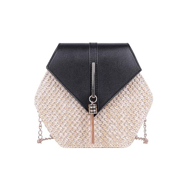 hexagon style straw+leather handbag women fashion rattan bag handmade woven beach for holiday straw bag shoulder
hexagon style straw+leather handbag women fashion rattan bag handmade woven beach for holiday straw bag shoulder