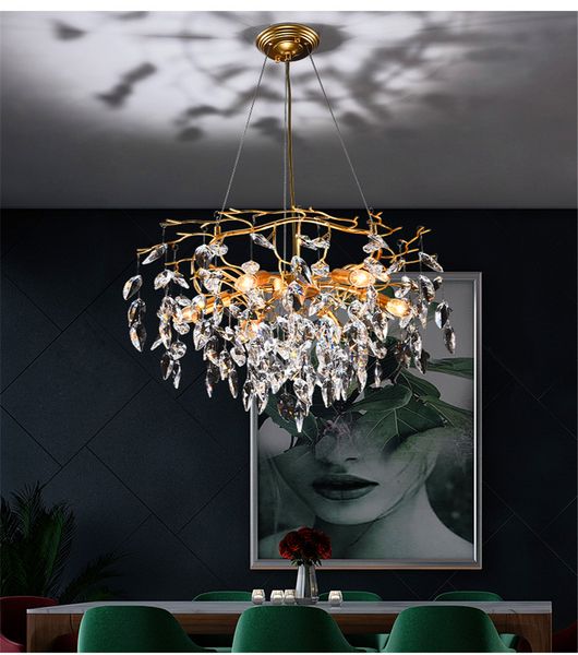 nordic luxury gold crystal chandelier lighting modern large lustre hanging lamp for living room l hall art decor lighting
nordic luxury gold crystal chandelier lighting modern large lustre hanging lamp for living room l hall art decor lighting