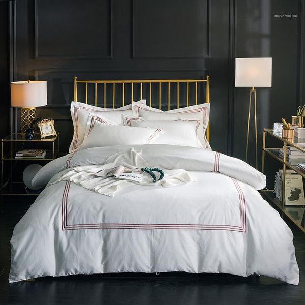 42 cotton embroidery white color luxury l king bedding sets duvet cover brown silver bed sheet set pillowcases1
42 cotton embroidery white color luxury l king bedding sets duvet cover brown silver bed sheet set pillowcases1