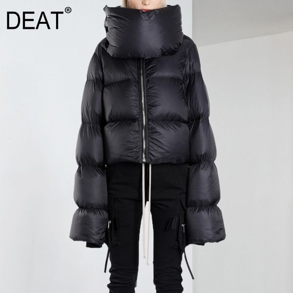 deat new autumn and winter turtleneck full sleeves flocking zippers high waist short coat female downjacket wn33001l 201017, Black
deat new autumn and winter turtleneck full sleeves flocking zippers high waist short coat female downjacket wn33001l 201017, Black