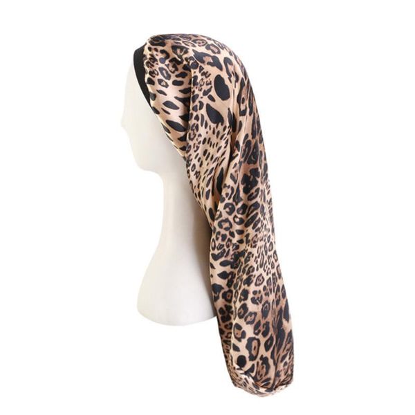 new women sleep night hat wide satin satin leopard print long tube hat beauty salon care hair loss wrap women headwear, Blue;gray
new women sleep night hat wide satin satin leopard print long tube hat beauty salon care hair loss wrap women headwear, Blue;gray