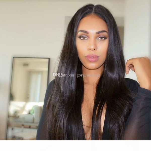 full lace human hair wigs bleach knots brazilian remy hair wig for black women with baby hair, Black;brown
full lace human hair wigs bleach knots brazilian remy hair wig for black women with baby hair, Black;brown