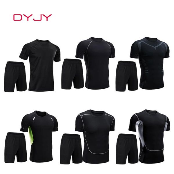 dyjy 2 шт / set sports tracksuit мужчины компрессионные запуск костюм беговая одежда рубашки футболки брюки gym fitness workout колготы set, Black;blue
dyjy 2 шт / set sports tracksuit мужчины компрессионные запуск костюм беговая одежда рубашки футболки брюки gym fitness workout колготы set, Black;blue