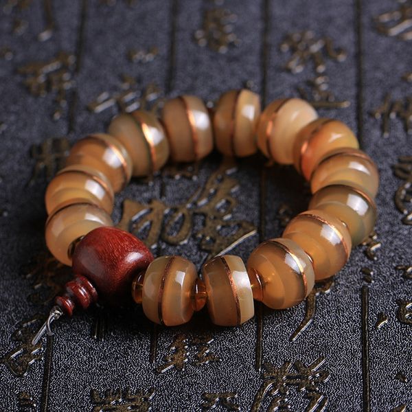 genuine natural tibetan raised sheep horn inlaid with buddha bead bracelet bracelet braceletsilver circle and single circle buddha beads han, Golden;silver
genuine natural tibetan raised sheep horn inlaid with buddha bead bracelet bracelet braceletsilver circle and single circle buddha beads han, Golden;silver