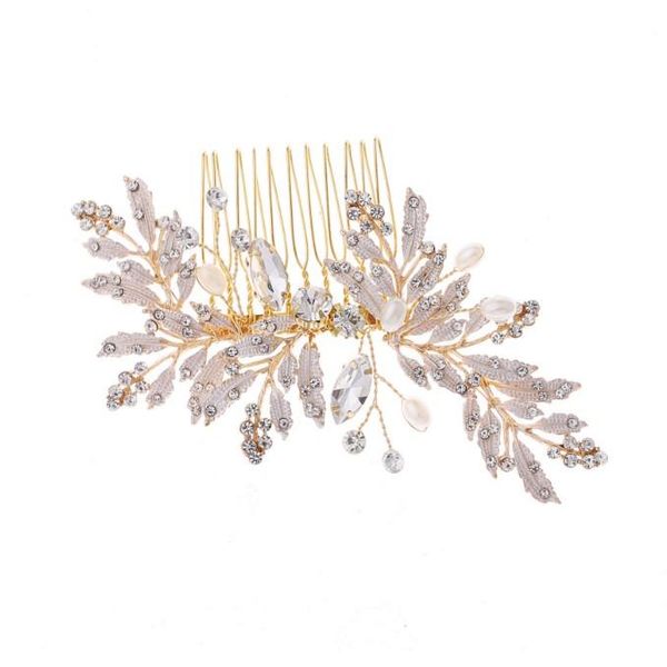 pearl women gold hair combs wedding hair accessories pin rhinestone tiara bridal clips crystal crown bride jewelry, Golden;silver
pearl women gold hair combs wedding hair accessories pin rhinestone tiara bridal clips crystal crown bride jewelry, Golden;silver