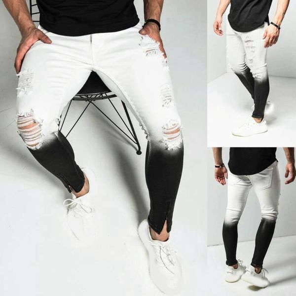 2020 men jeans fashion solid denim trouser distressed jeans long pencil pants streetwear ripped roupas pantalon1, Blue
2020 men jeans fashion solid denim trouser distressed jeans long pencil pants streetwear ripped roupas pantalon1, Blue