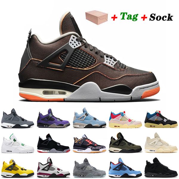 fashion starfish with box basketball shoes 4 4s men women off sail university blue union noir bred black cat retro trainers sneakers, White;red
fashion starfish with box basketball shoes 4 4s men women off sail university blue union noir bred black cat retro trainers sneakers, White;red