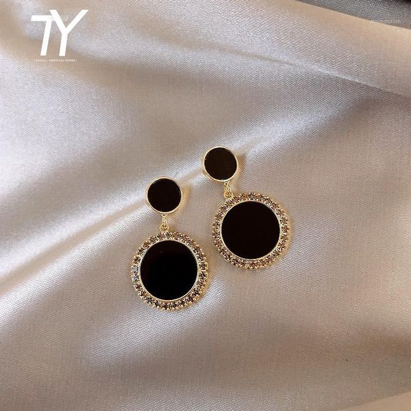 black circle earrings new fashion female simple ladies needle earrings party fashion birthday gift1, Silver
black circle earrings new fashion female simple ladies needle earrings party fashion birthday gift1, Silver