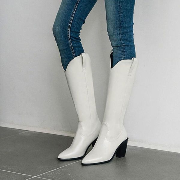 boots gigifox large sizes 46 high heels slip on fashion trendy vintage western winter shoes woman female, Black
boots gigifox large sizes 46 high heels slip on fashion trendy vintage western winter shoes woman female, Black