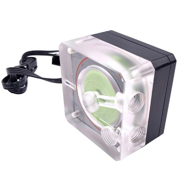 4p interface cpu water pump for cooling system 500l/p flow g1/4 thread computer base pc plastic easy install fan low noise 
4p interface cpu water pump for cooling system 500l/p flow g1/4 thread computer base pc plastic easy install fan low noise