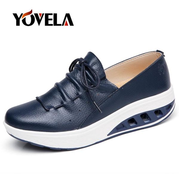 autumn women genuine leather flats women platform sneakers lightweight comfortable breathable ladies laces casual sneakers big, Black
autumn women genuine leather flats women platform sneakers lightweight comfortable breathable ladies laces casual sneakers big, Black